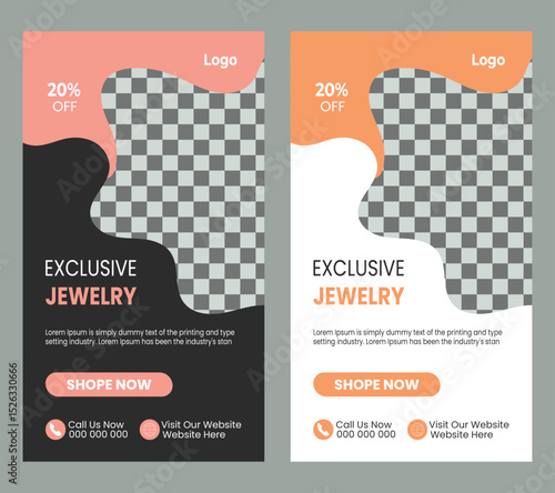  Jewelry Facebook and Instagram Story Template
