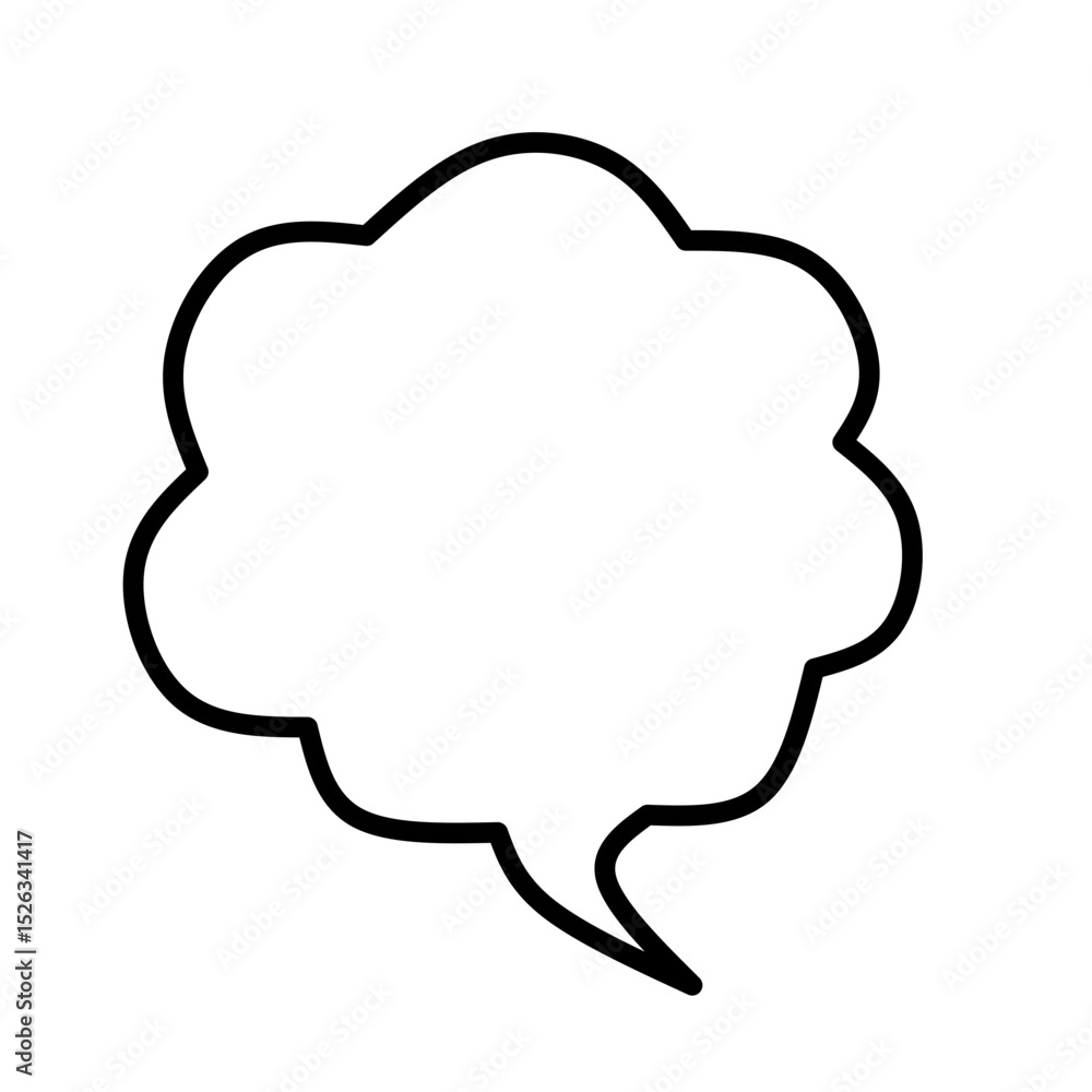 Speech bubble icon Speech bubble icon