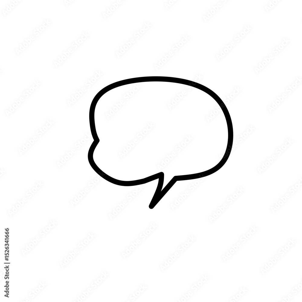 Speech bubble icon Speech bubble icon