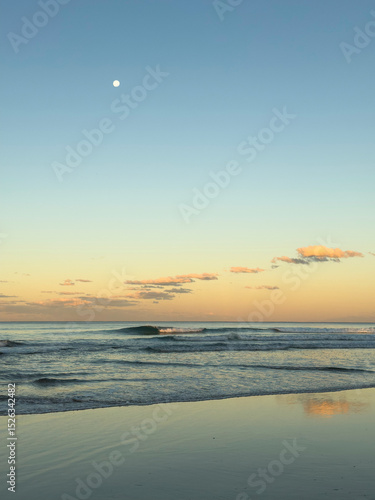 Winter's dusk, Stumers Creek, Coolum, Sunshine Coast, Queensland, Australia