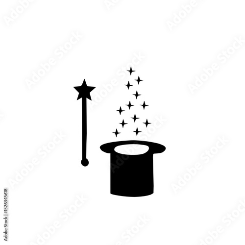 Magic hat icon