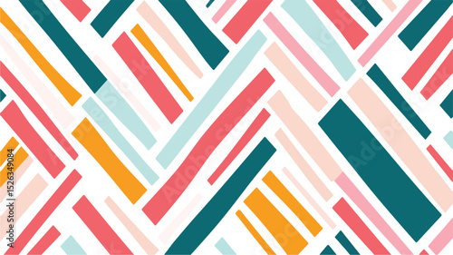 Sleek Diagonal Lines Seamless Pattern Background Vector Design
