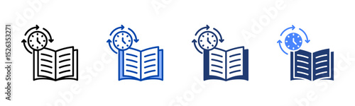 Synchronous icon sheet multiple style collection