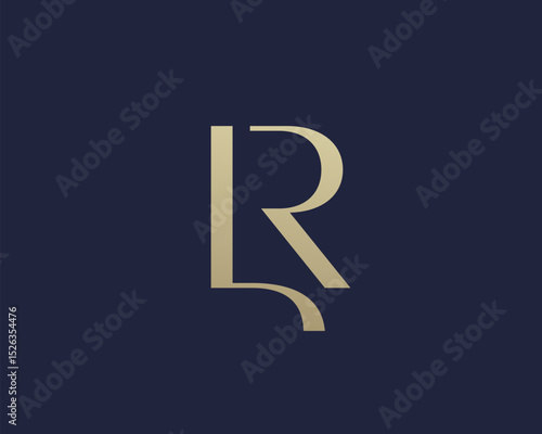 Foto LR letter logo icon design