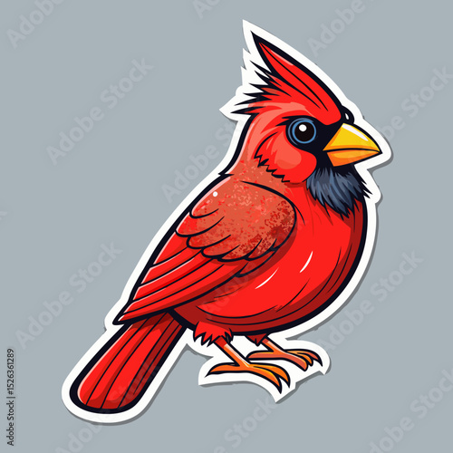 vector illustration of a bird