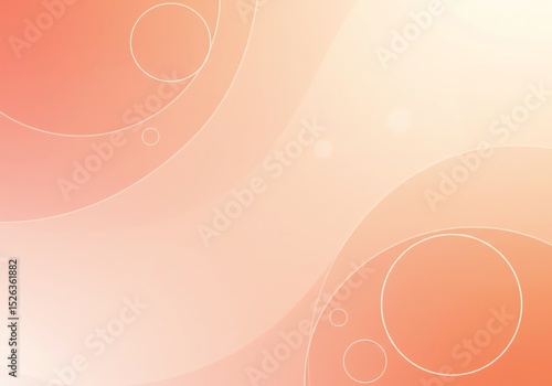 Abstract gradient backdrop with soft circles