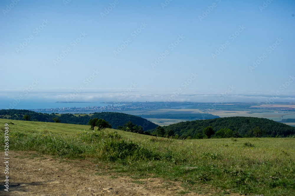 landscape with mountains in Bulgaria landscape with mountains in Bulgaria