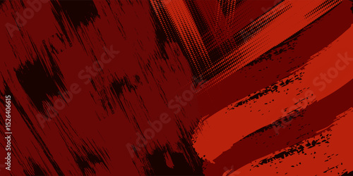 red grunge background with effect eps 10