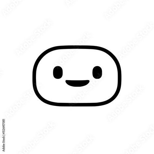 Simple and Elegant Blushy Boo Icon