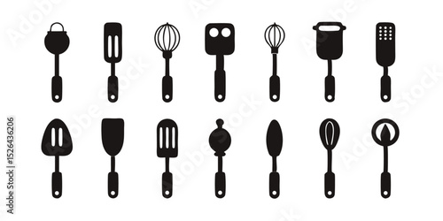 A flatlay design featuring a collection of vintage handheld beaters