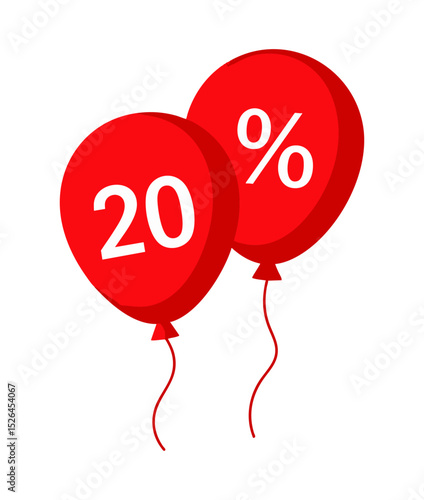 Promotion 20% balloons