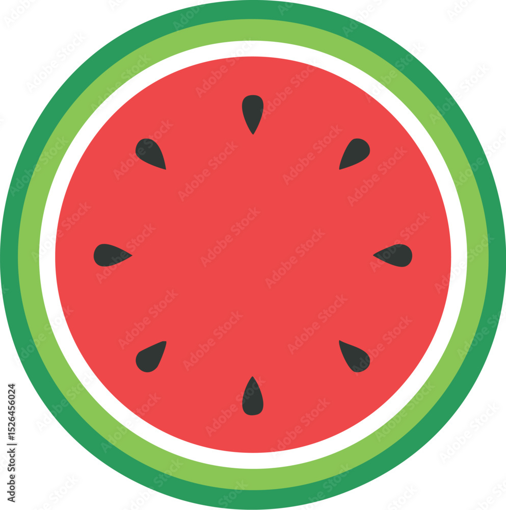Obraz premium slice of watermelon