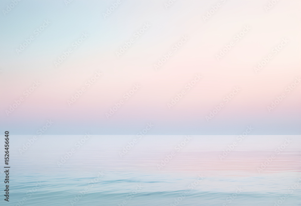 Obraz premium pink sunset over the sea
