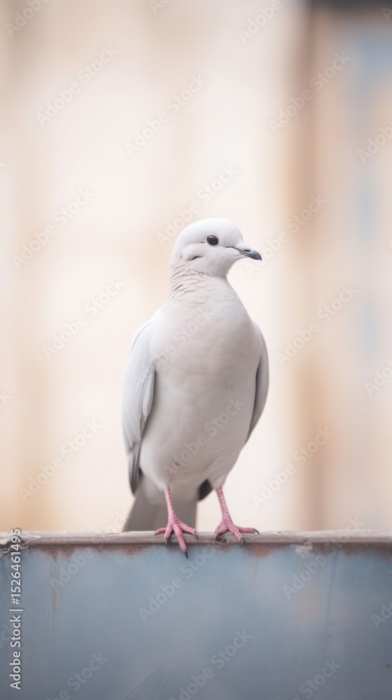 Fototapeta premium A dove animal pigeon bird.