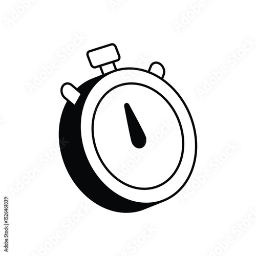 Stopwatch Vector icon