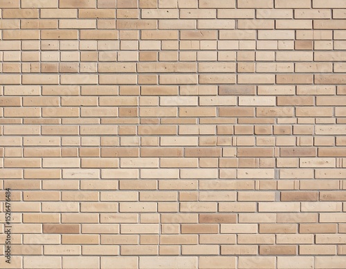 Beige brick wall texture