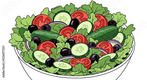 Fresh and Delicious Greek Salad Recipe A Vibrant Bowl of Mediterranean Goodness
