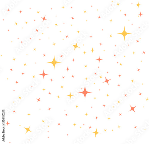 Sparkle Stars Illustration