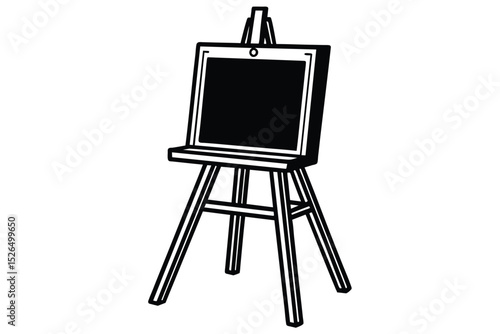 Artist's Easel A Classic Tool for Creative Expression and Artistic Painting