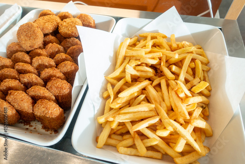 ホテルのビュッフェの写真。食べ放題のイメージ