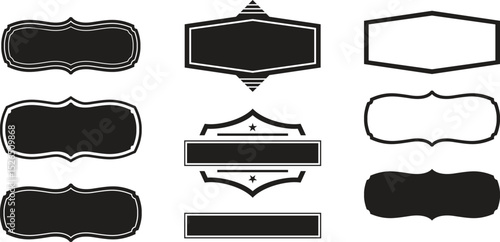 Make your own custom badge - Ultimate vector design collection