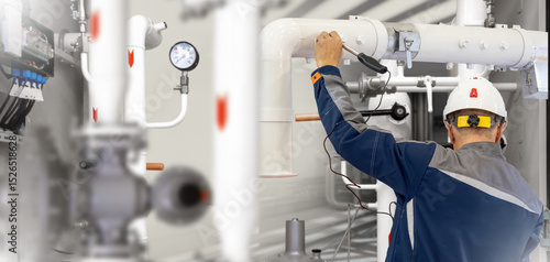 Konstfotografi Gas detector for technical diagnostics