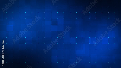 Digital Small Squares pattern futuristic Background Video, Squares pattern hi-tech technology background