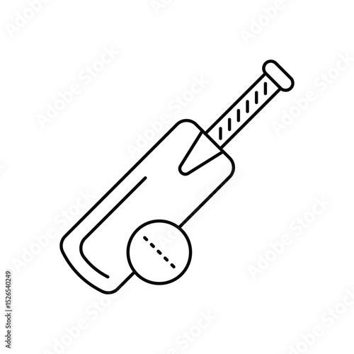 Cricket Vector icon