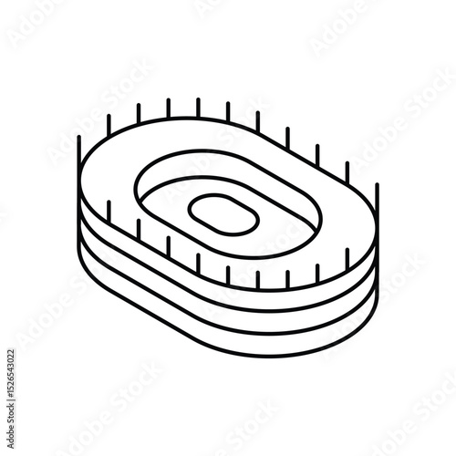 Stadium Vector icon