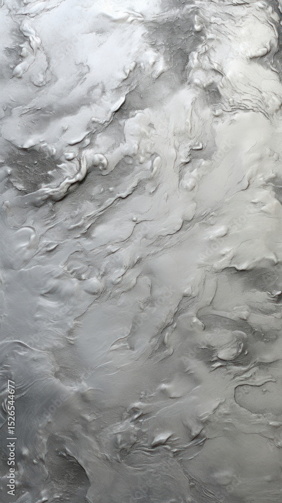 Obraz premium Silver plaster backgrounds monochrome.