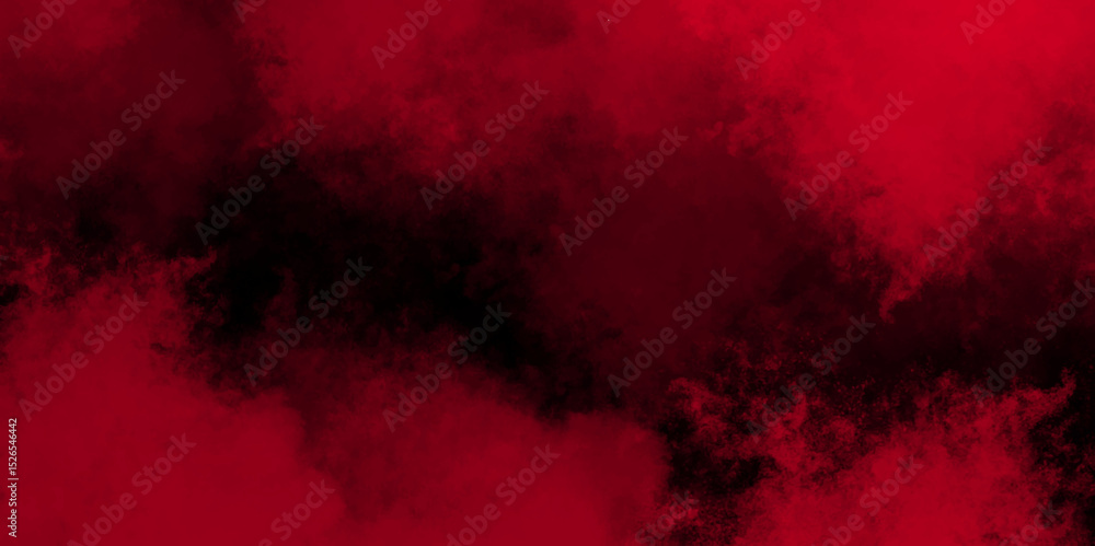 Red grunge textured wall background. Red powder explosion cloud on black background. Luxury cosmic red marble tails stone grunge in dark. Abstract Beautiful luxury dark red grunge fark Red vector.