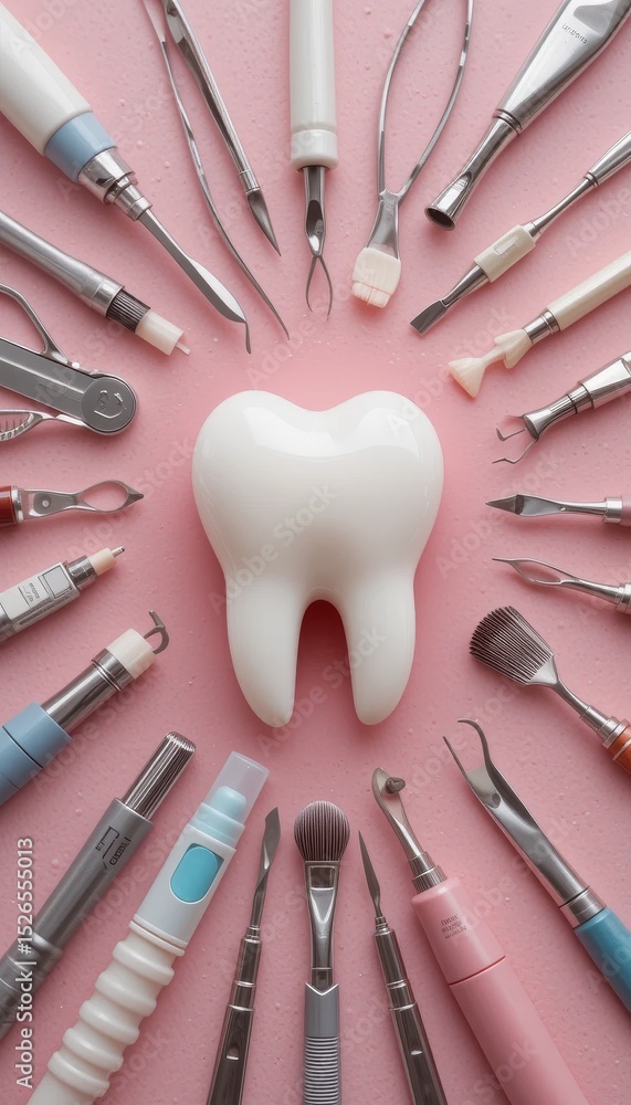 Dental Health Tools Professional Instruments for Oral Care Dental Health Tools Professional Instruments for Oral Care