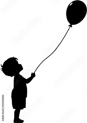 A Boy with a Balloon: Childhood Dreams and Aspirations