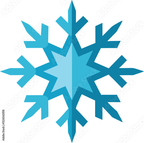 Wallpaper Mural snowflake icon clipart vector on transparent background	
 Torontodigital.ca