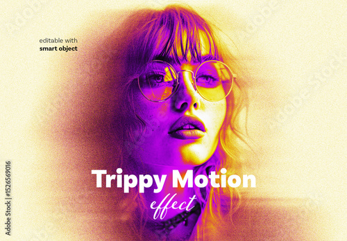 Trippy Motion Photo Effect