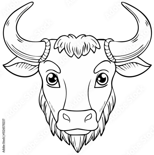 Happy Ox Zodiac Symbol