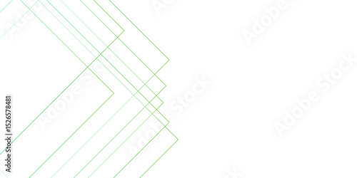 Abstract minimalist background design featuring overlapping translucent squares. Squares are composed of thin green and cyan lines with soft transparency, creating a layered, geometric effect.