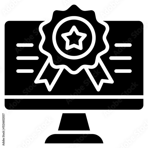Badge glyph icon