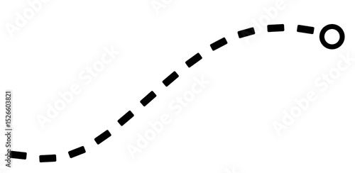 Connecting arrow point on transparent background