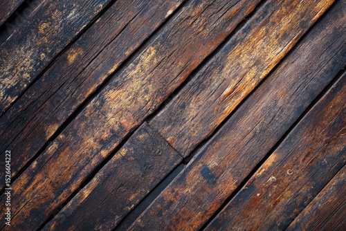 Baseball Wood. Vintage American Baseball Collection in Aged Antique Background