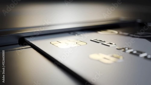 Secure Credit Card Transaction  ATM Card Insertion and Payment Processing