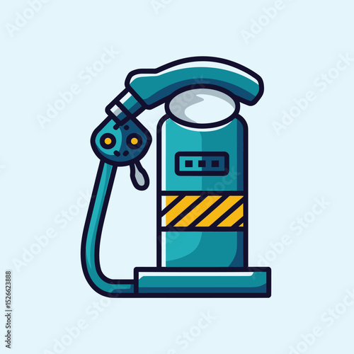 vector icons to vehicle fueling and charging a gasoline pump, an electric vehicle plug hydrogen mole