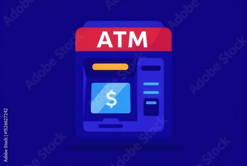 Illuminated ATM Icon