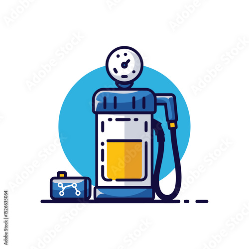 vector icons to vehicle fueling and charging a gasoline pump, an electric vehicle plug hydrogen mole