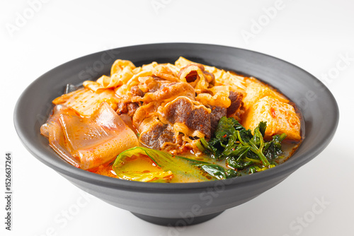 Malatang on a White Background