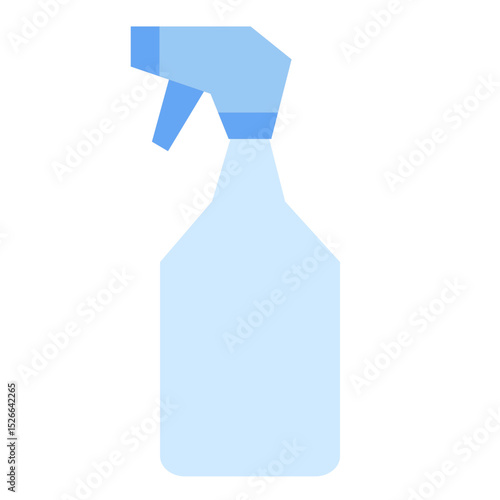 Plastic spray bottle icon