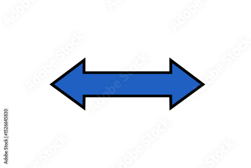 Free Download blue arrow icon left and right side - GFXLoad