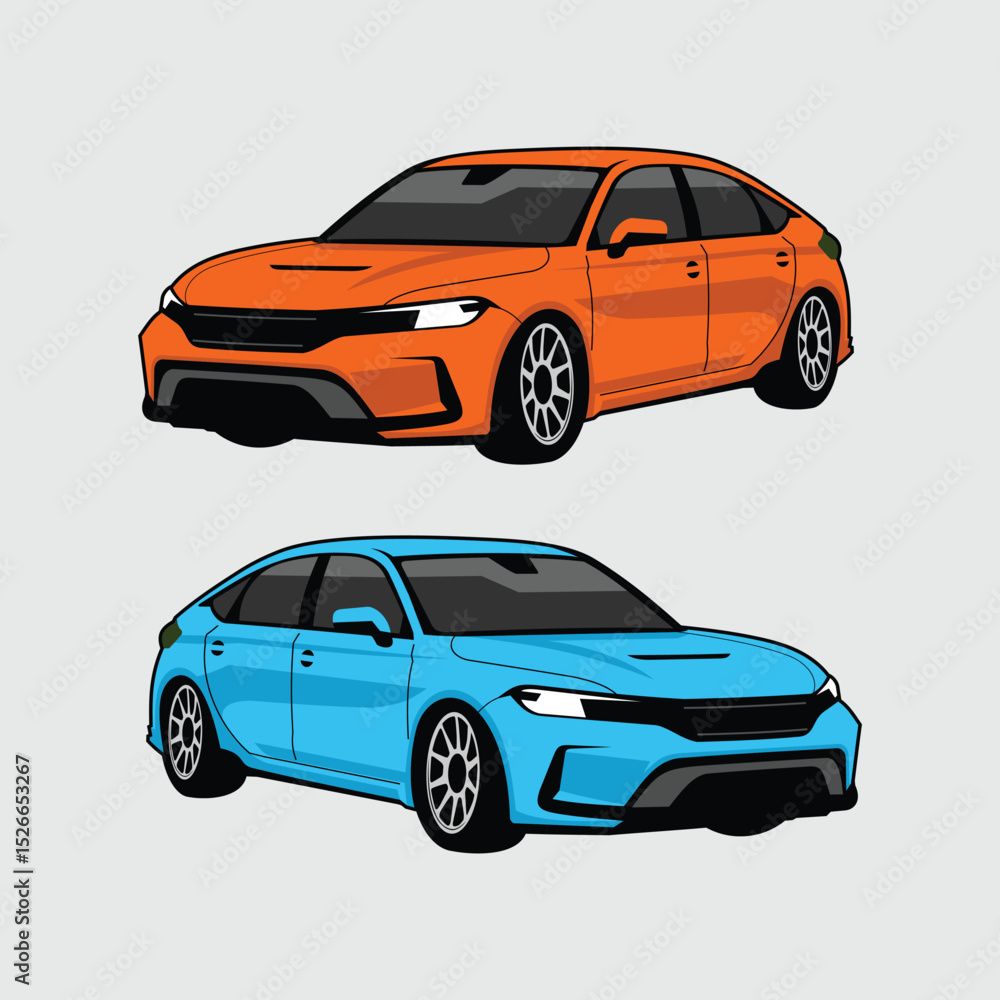 Obraz premium vector illustration of a car service car icon car logo design car vector 