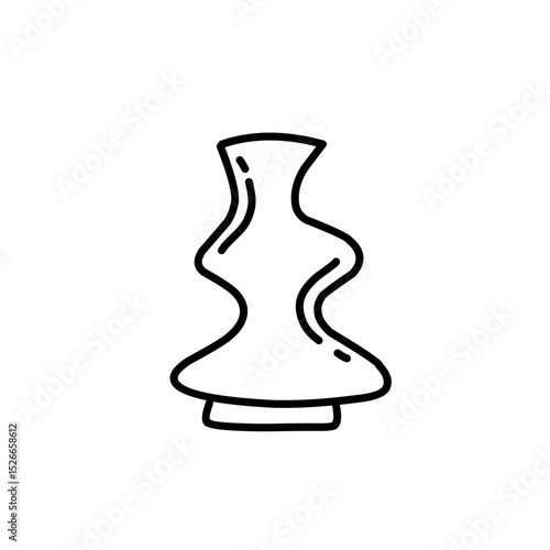 doodle vase and pot