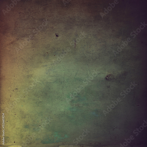 Deep Teal Industrial Grunge Texture Overlay with Weathered Metallic Finish